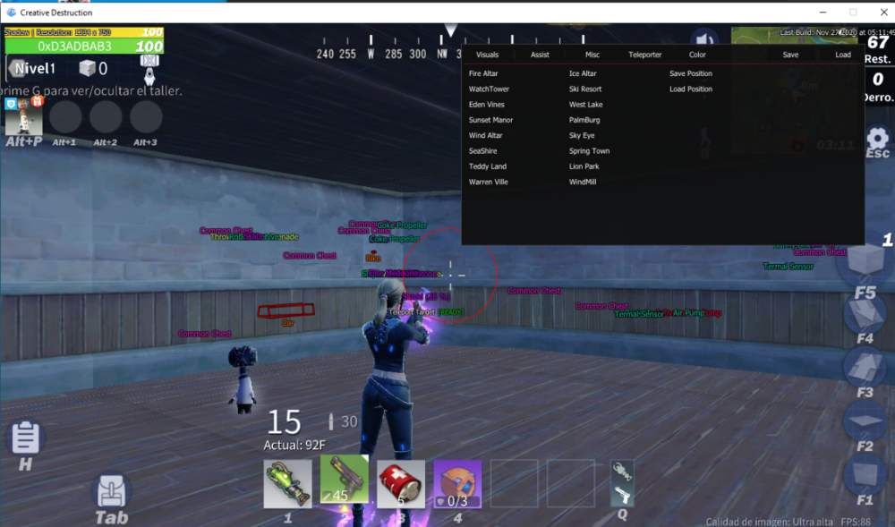 Creative Destruction Cheat Hack