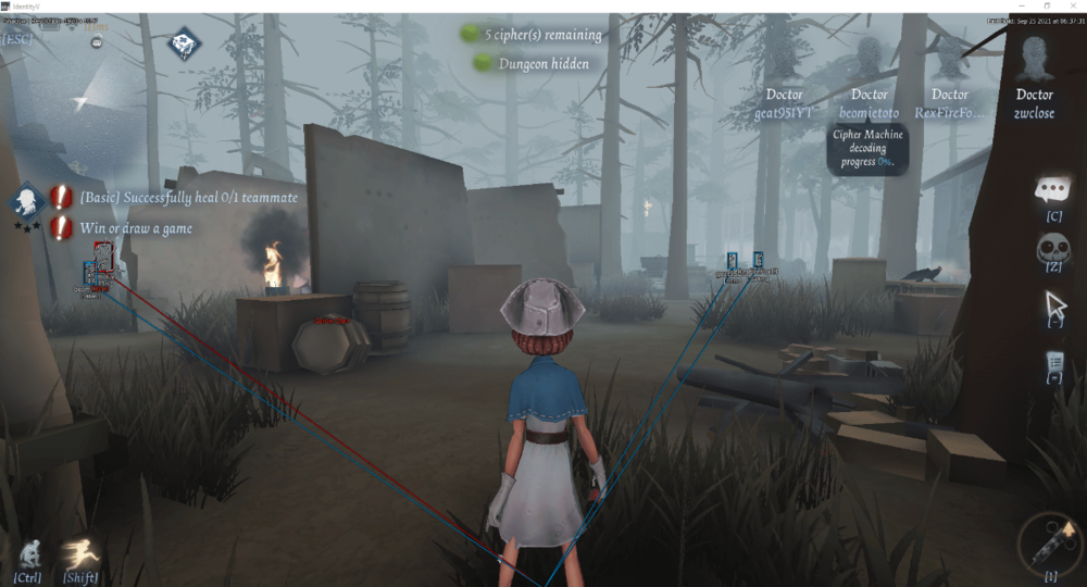 Identity V WallHack