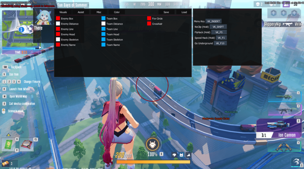 Super Mecha Champions Hack Menu