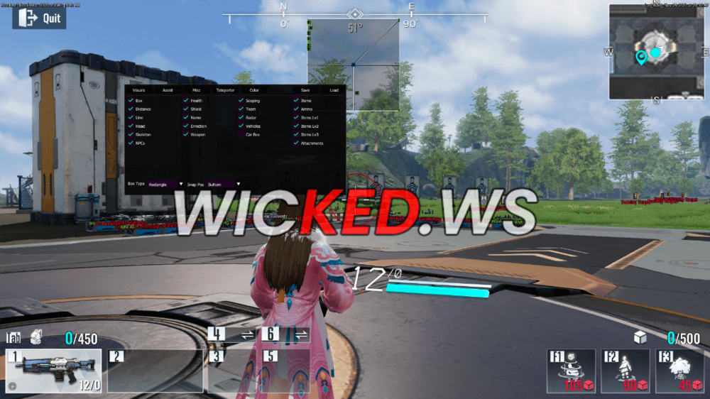 cyber hunter wallhack