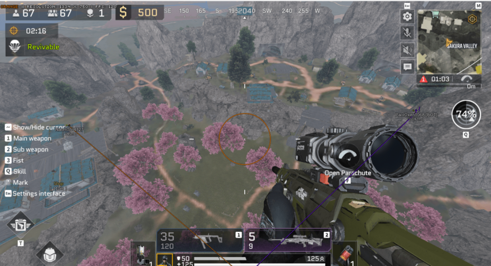 BloodStrike fly hack